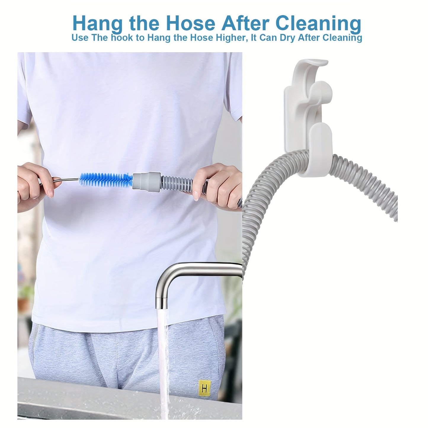 C P A P Hose Holder Mask Hanger - Tubing Organizer for CPAP Users (Hooks Only)