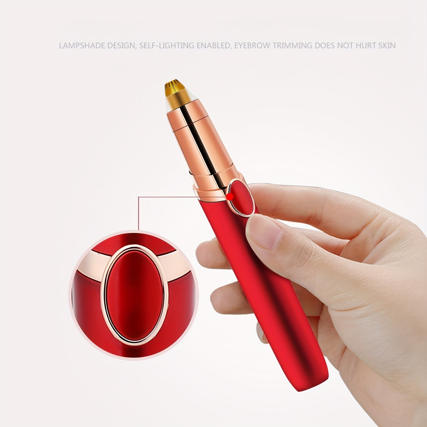 Painless Eyebrow Hair Removal Razor - Flawless & Fast Eyebrow Trimmer for Women & Men