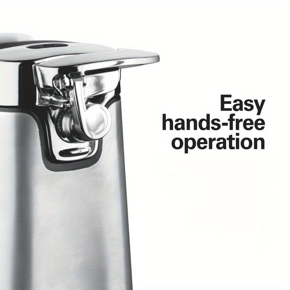 Stainless Steel Can Opener - Multi-Purpose Tool Set for Kitchen Use