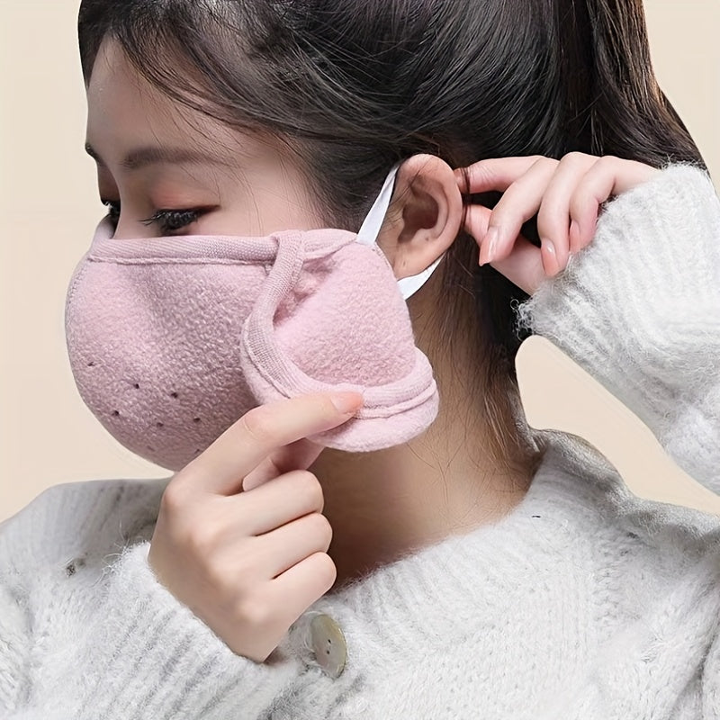 Winter Windproof Face Mask β Warm Breathable Mask with Ear Protection for Men & Women, Thickened for Outdoor Cycling
