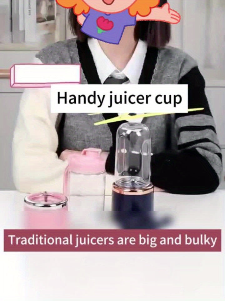 Portable Small Charging Juicer Cup – Multifunctional Household Juicer