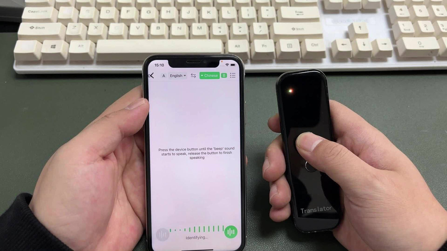 Travel Companion Instant Voice Translator – Supports 137 Languages, App Connectivity for Accurate, Real-Time Translations – Ideal for Business and Learning