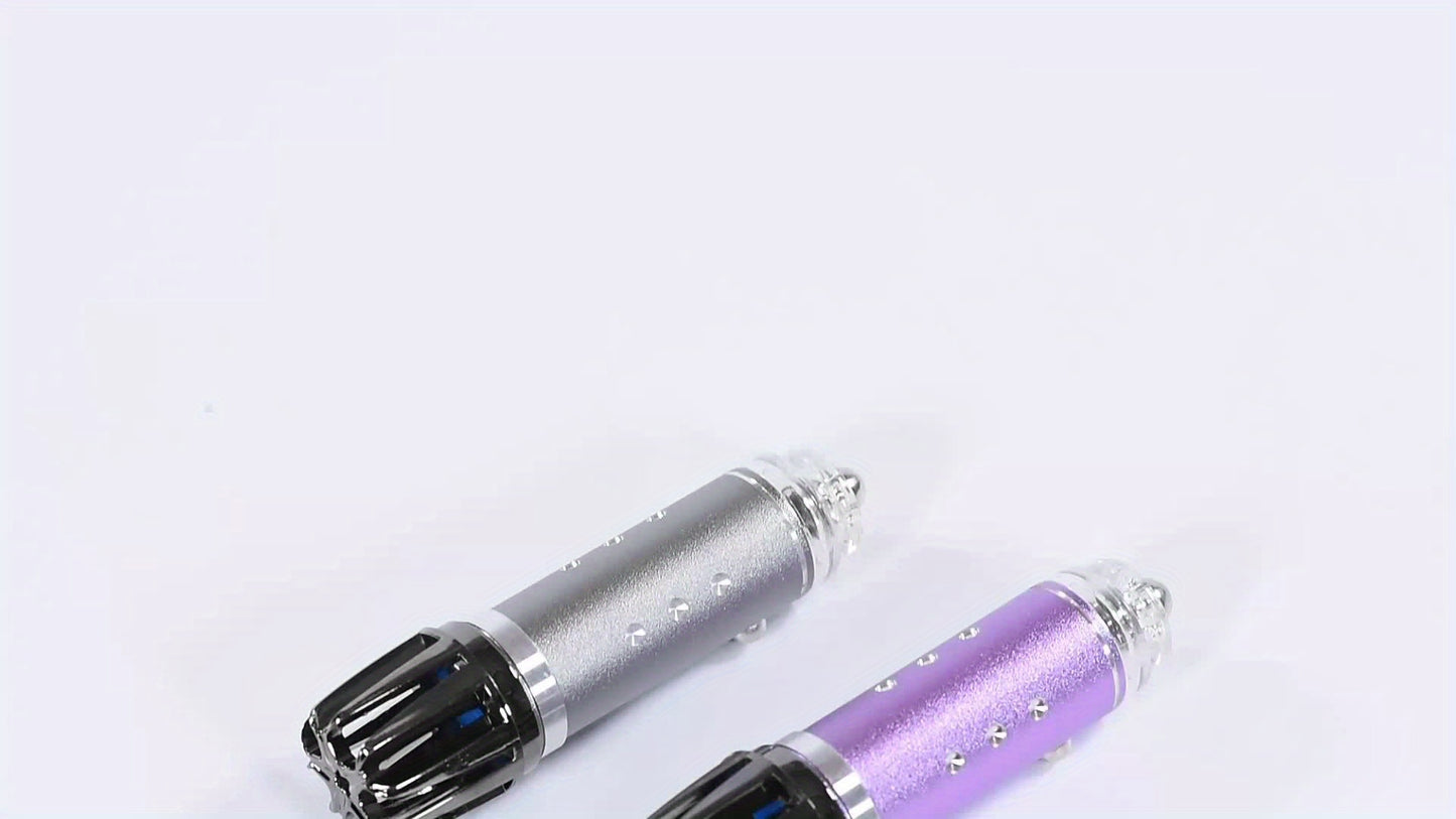 Compact Car Air Purifier Ionizer β Eliminates Smoke Smell, PM2.5, Pollen, Bacteria, Bad Odors β 12V Plug-In β RV Auto Decoration and Car Interior Accessory β Fresh Air Solution for Healthier Breathing