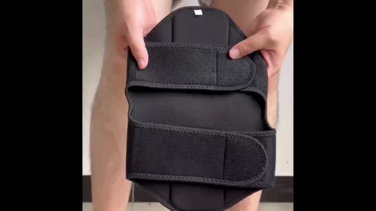 ProFlex Knee Protector - Spring-Loaded Stabilizer Pad for Enhanced Joint Support, Weak Legs, Squats and Sports Training - Power Lift Knee Brace for Improved Performance