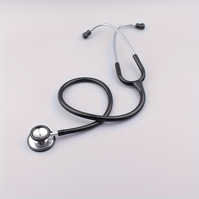 Dual-Head Stethoscope – Stainless Steel and PVC Dual-Sided Medical Tool
