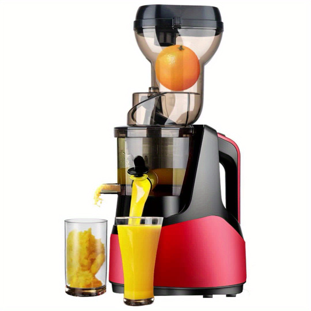Multi-Texture Slow Juicer - Cold Press Masticating Technology for High-Yield Efficiency - Perfect for Healthy Homemade Juices