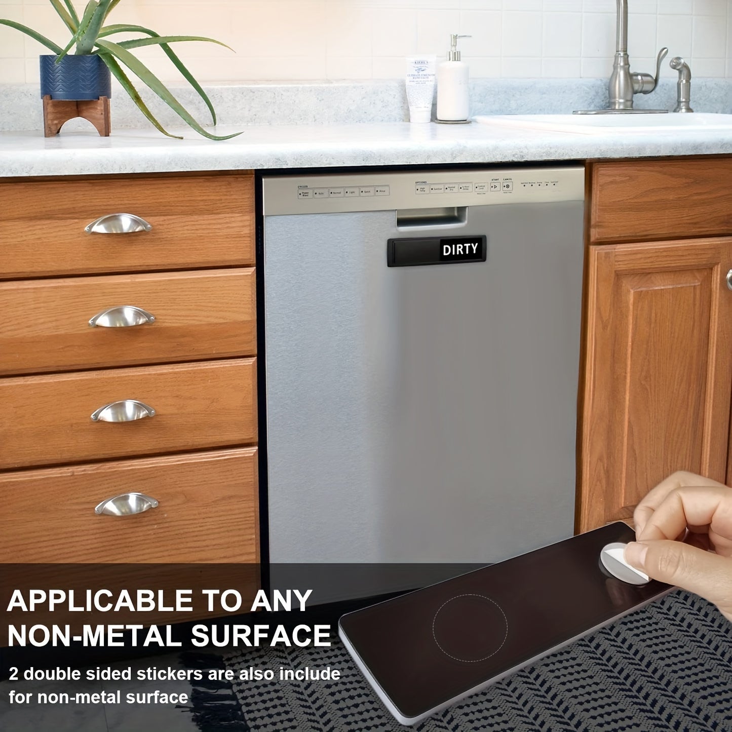 Super Strong Dishwasher Magnet β Clean/Dirty Sign for Easy Organization and Quick Use