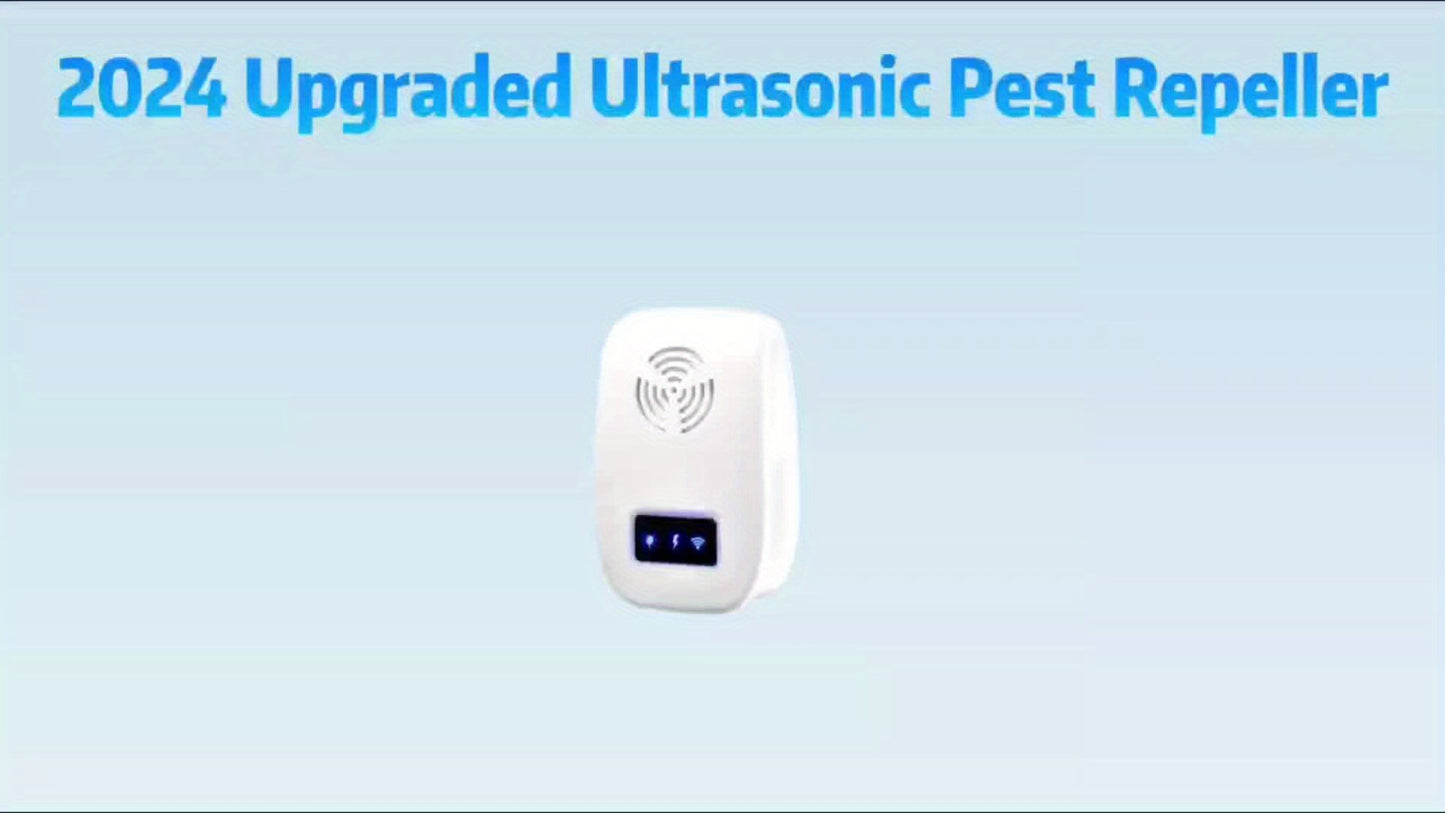 Ultrasonic Pest Repeller – Electronic Mice and Bug Repellent, 6 Pack Indoor Plug-In for Roaches, Spiders, Ants, Flies