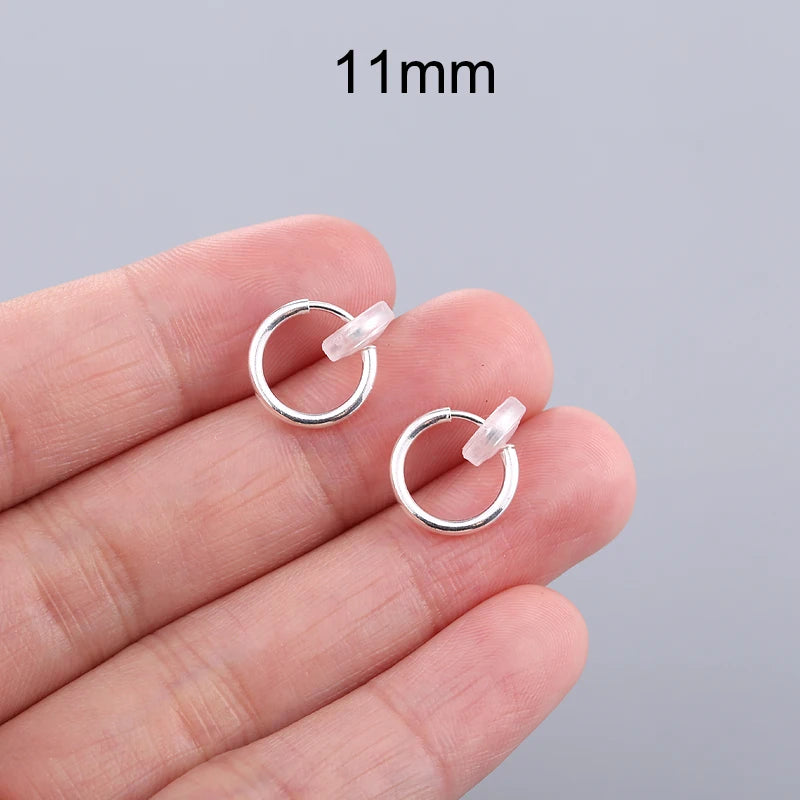 Unisex Ear Cuff Clip-On Hoop Earrings – No Piercing Required, Non-Hole Fake Earrings for Men & Women 2025 Trend