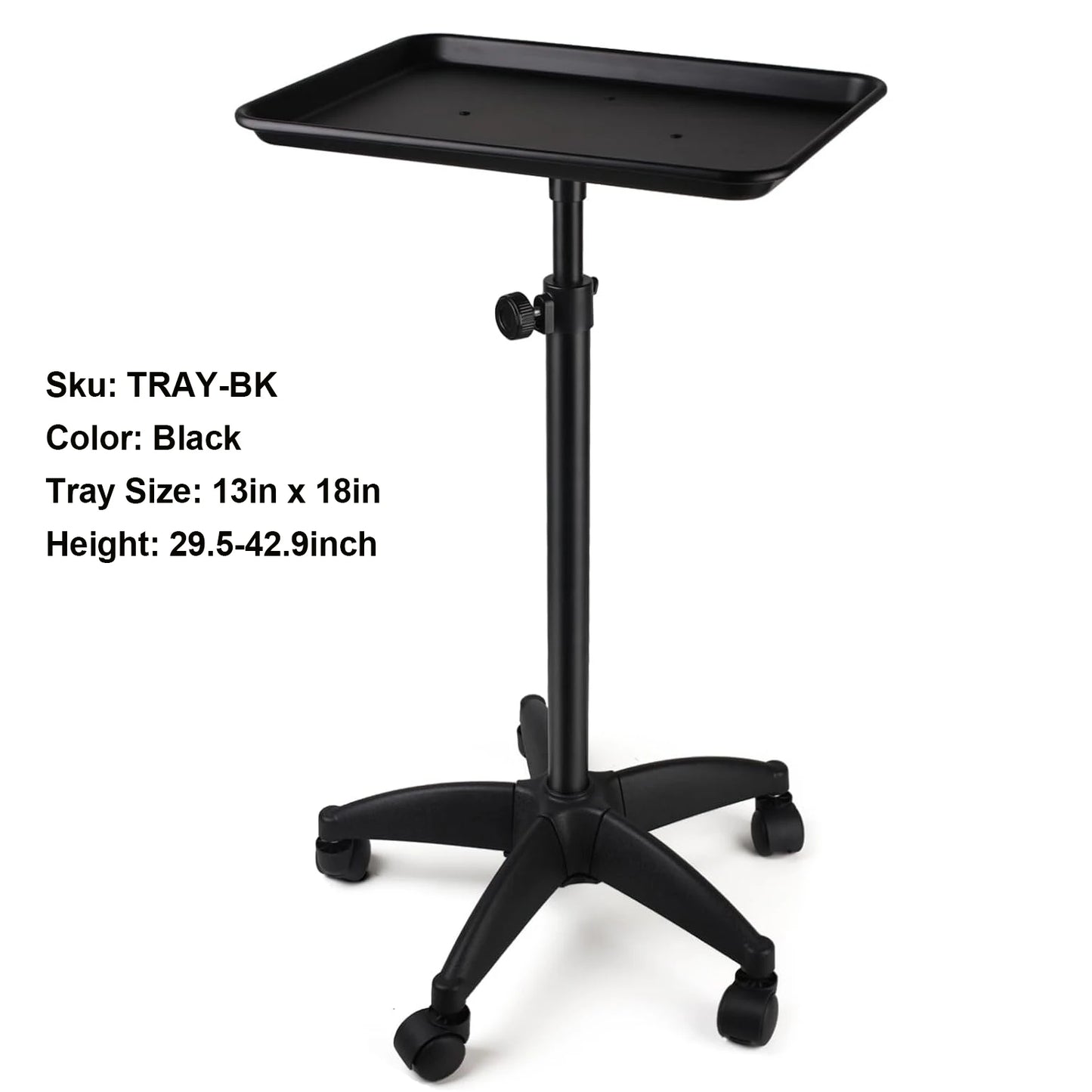 360° Rotating Beauty Salon Cart with Wheels – Adjustable Height Organizer & Ultimate Salon Utility Trolley