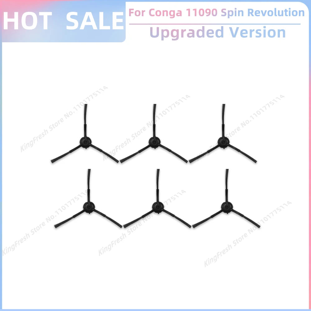 Replacement Parts Kit for Cecotec Conga 11090 / 13090 Spin Revolution Vacuum β Roller, Brushes, HEPA Filter & Mop