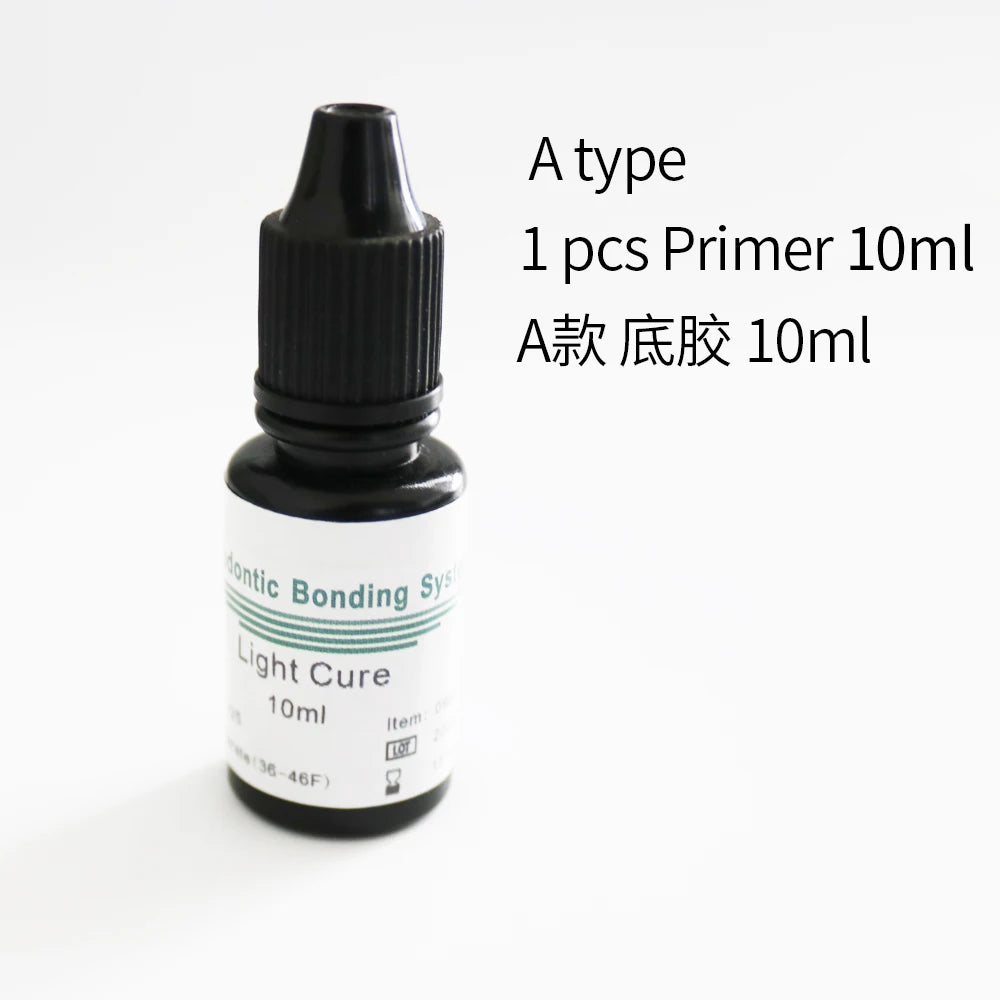 Orthodontic Bonding Adhesive Light Cure Primer – 8ml/10ml Bottle for Dental Use