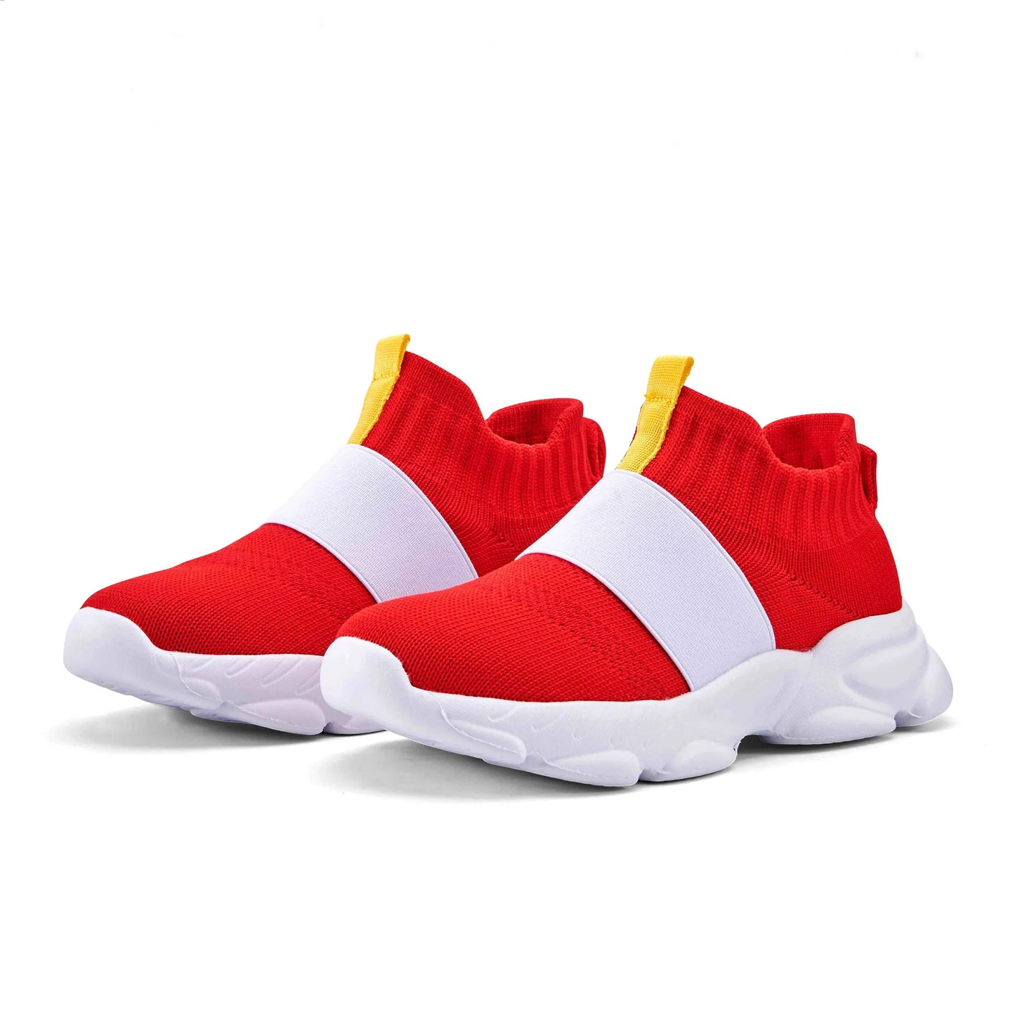 Sonic Shoes for Boys Kids - Red Cartoon Anime Sneakers, Comfortable Sonic-Themed Casual Shoes