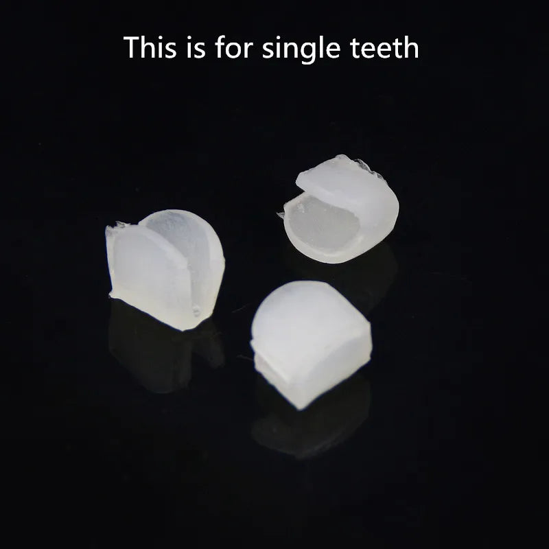 JINAO 2-Piece Grillz Molding Bar β Reusable Silicone Fitting Mold for Top & Bottom Hip Hop Teeth Grillz