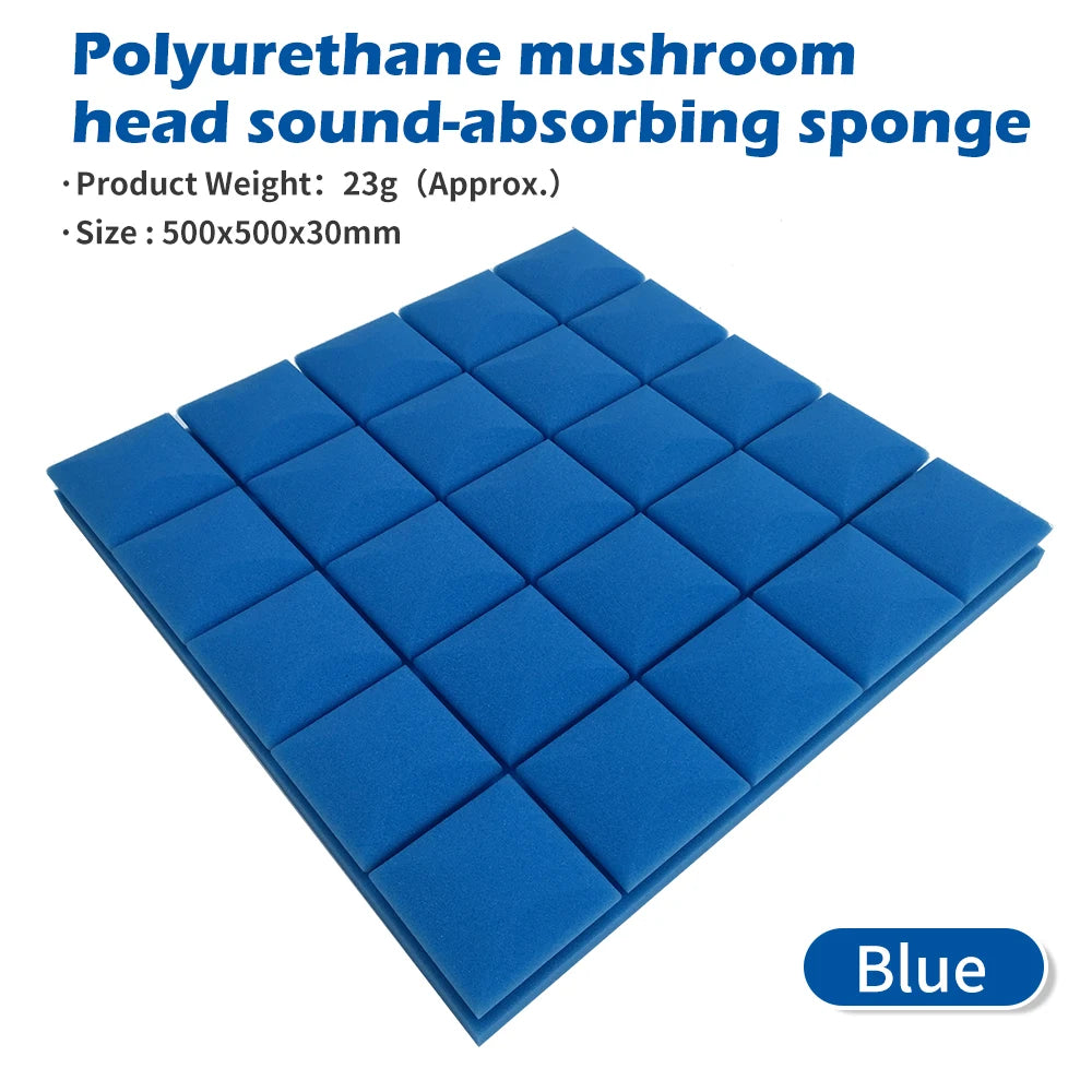 ESD Anti-Static Pin Insertion Foam β High-Density Soundproofing & Noise-Absorb Sponge Foam (200x200/150x150mm, 3/5/10/15mm)