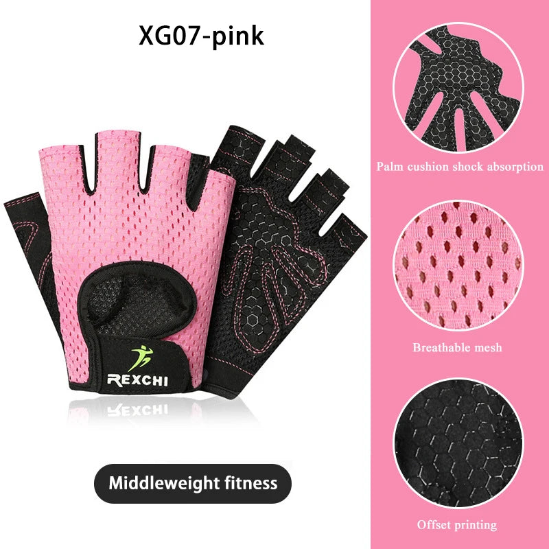 Gym Fitness Gloves β Half Finger Weight Lifting & Training Gloves for Men & Women, Workout Hand Protection