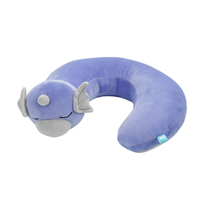 Pokemon U-Neck Pillow – Dratini & Snorlax Plush Stuffed Cartoon Cushion, Soft Kawaii Christmas Gift
