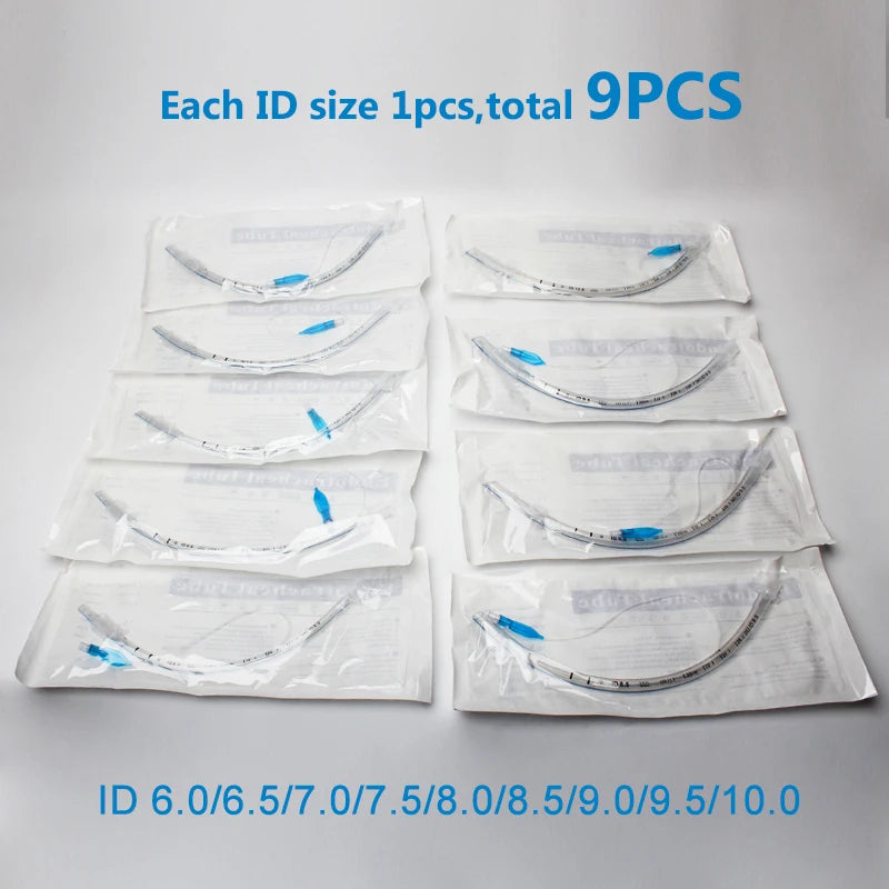 Disposable Veterinary Endotracheal Tube with Cuff β Sterile Tracheal Tube for Animal Use