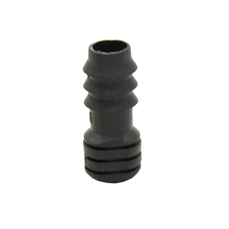 16mm Garden Hose End Plug 1/2" – Plastic Water Seal Stopper Fittings for Drip Irrigation System (10pcs Set)