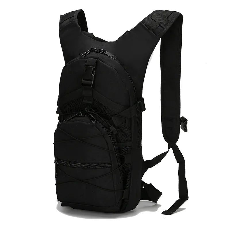 15L Molle Tactical Backpack - Outdoor Sports Bicycle Bag for Cycling, Climbing, Hiking, Camping, Fishing, Hydration
