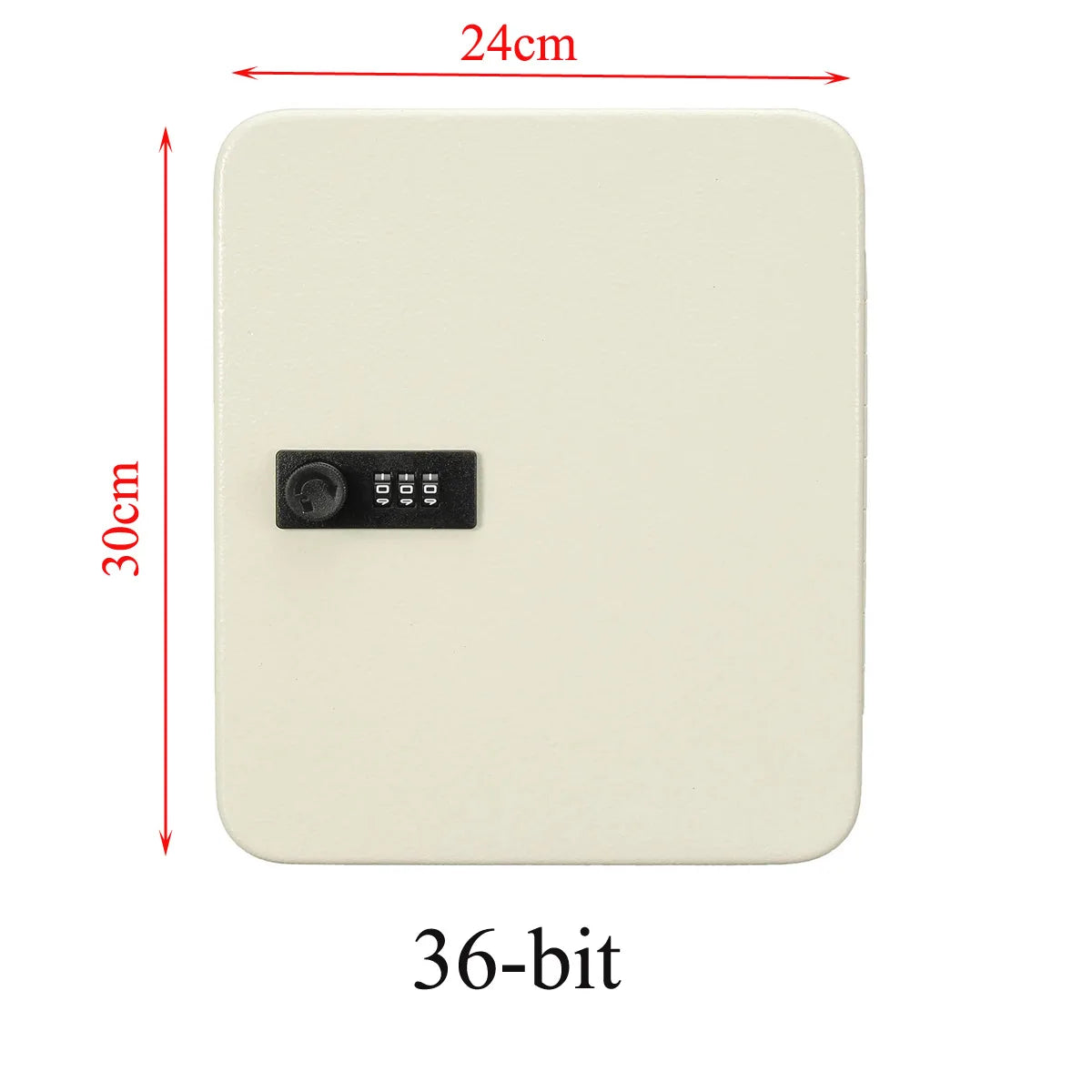 Security Car Combination Lock β Wall-Mounted Metal Storage Cabinet & Key Safe Box, Lockable Password Organizer for Home & Office