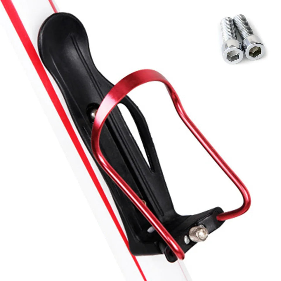 GoByGo Aluminum Alloy Bike Water Bottle Holder – Mount for Mountain & Folding Bikes, 5 Color Options