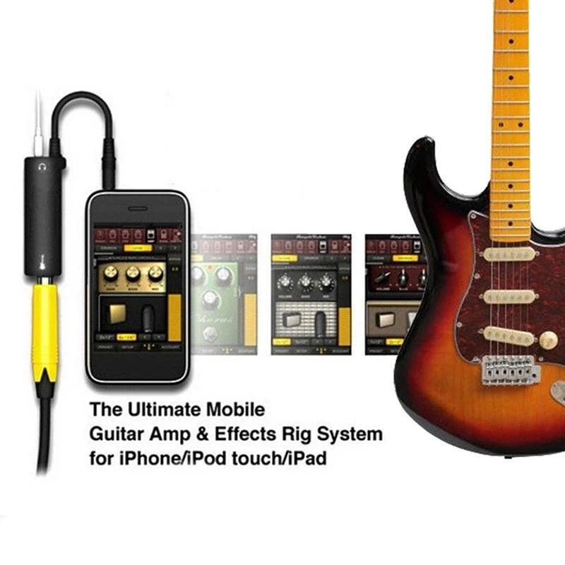 Guitar Interface iRig Converter – Audio Tuner Line Adapter Replacement for Phone