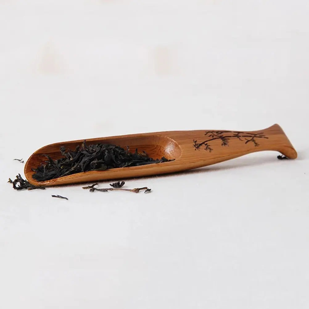 Teaware Accessories Wooden Spoon – Chinese Style Coffee Filter Scoop for Tableware