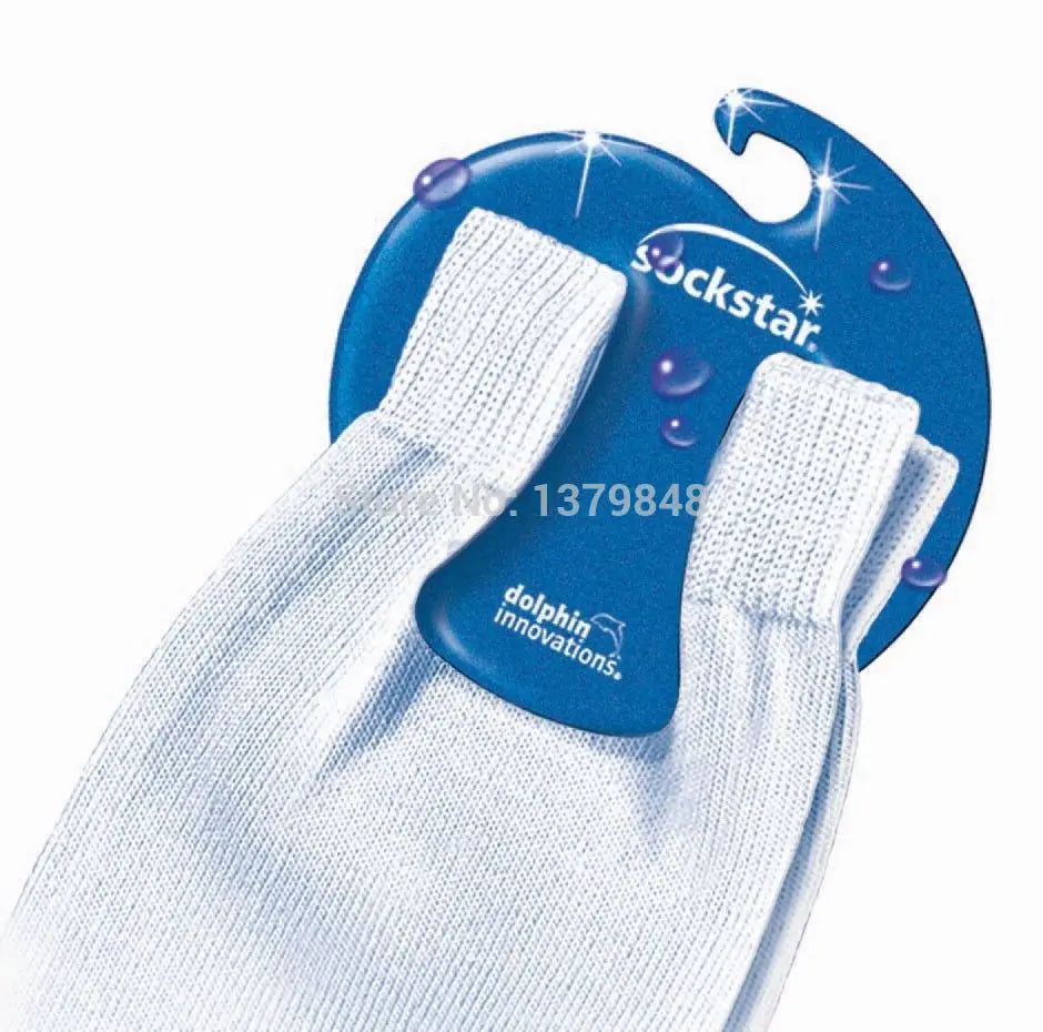 20-Piece Colorful Sock Clip Set - Easy Organizing Sock Sorters and Holders for Laundry and Drawer Management