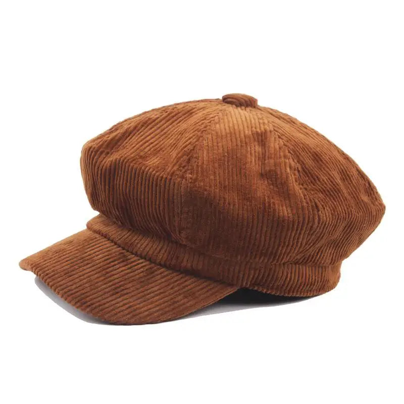 Vintage Newsboy Beret Cap for Women β Autumn Winter Octagonal Painter Hat England Style