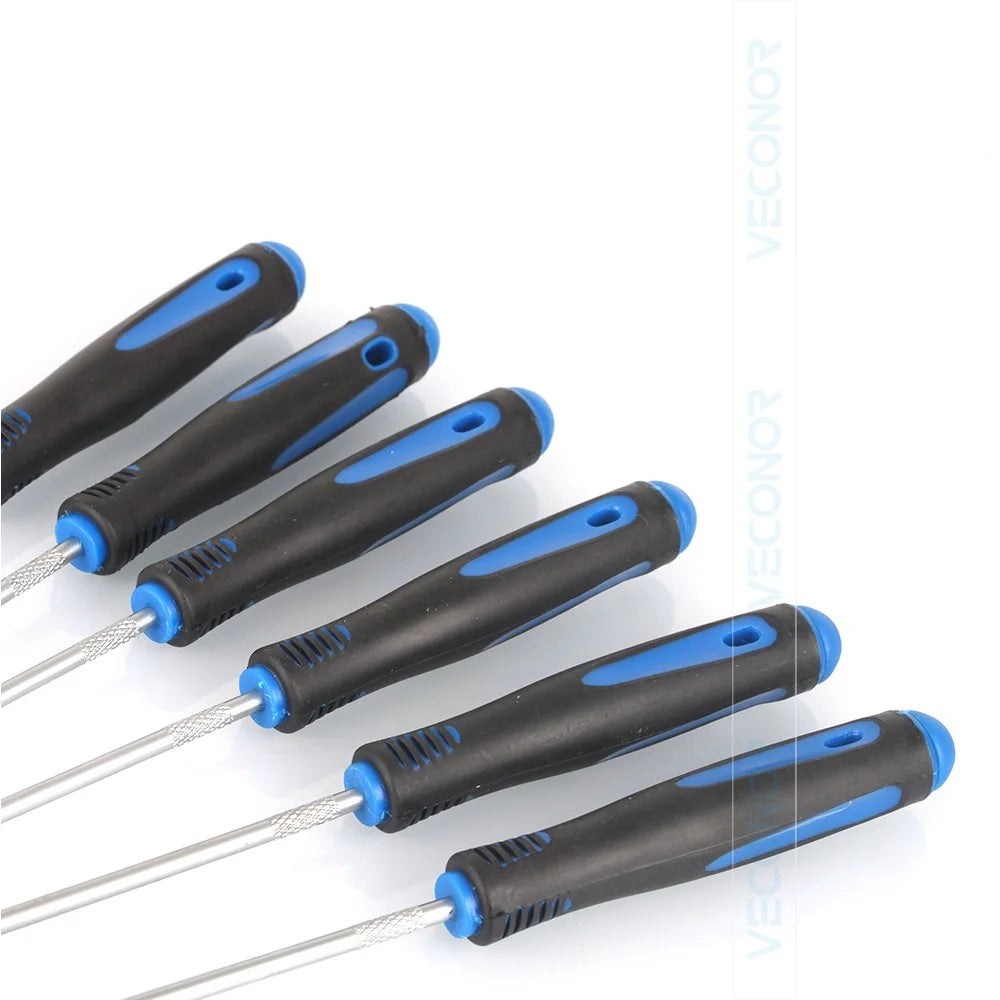 6PCS Durable Extra Long Pick Hook Set: O-Ring and Seal Remover Craft Hobby Tool - Color Random
