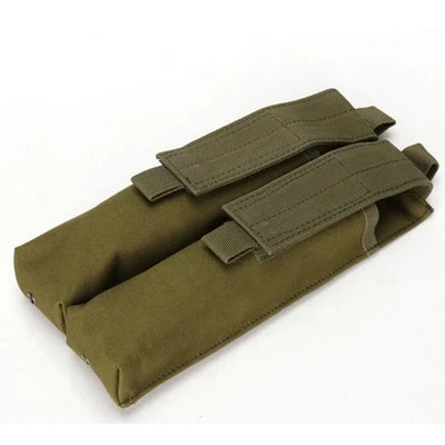 P90 UMP45 Tactical MOLLE Magazine Pouch β 1000D Nylon Double Stack Ammo Carrier Utility Bag for Hunting & Outdoor Use