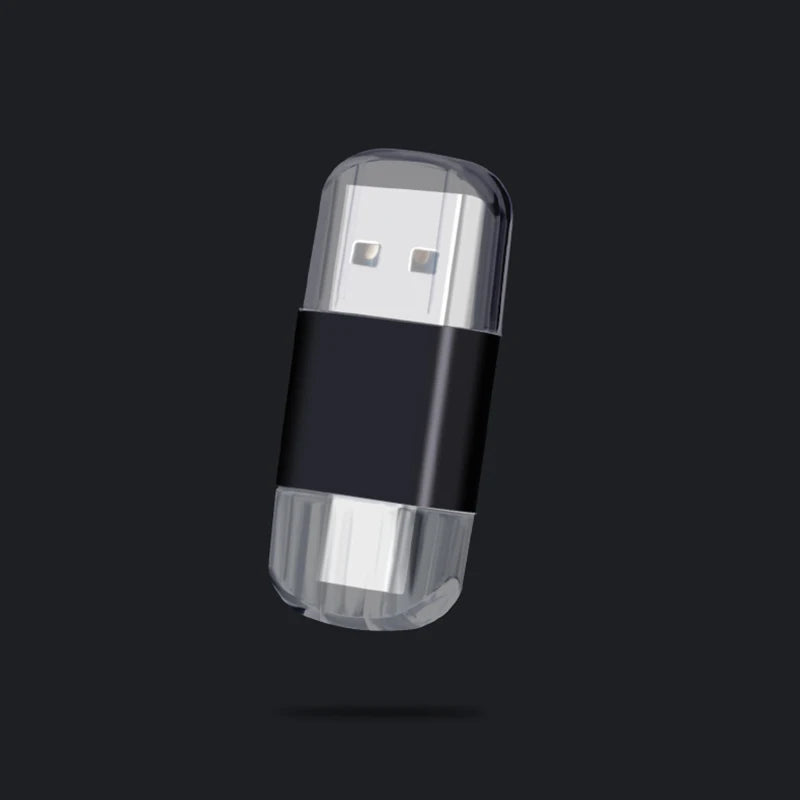 USB 2.0 Type-C Card Reader – SD, TF, MicroSD OTG Adapter for Huawei, Xiaomi, Android Phones & PC