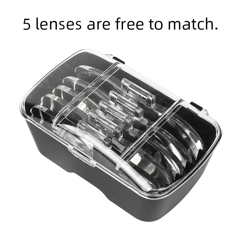 LED Headband Magnifier — Professional Loupe Glasses for Jewelry, Watch & Electronic Repair with 1X–3.5X Lenses