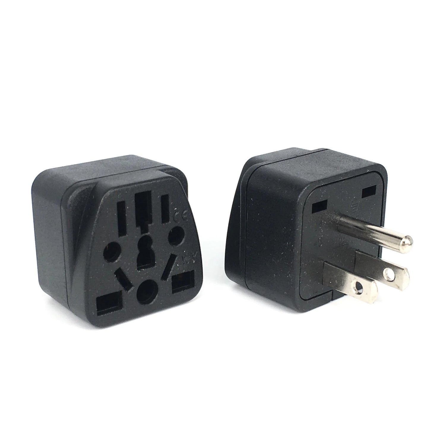 Universal Travel Adapter – German, Russia, AU, UK, KR, EU to US AC Power Socket Type B 10A for USA & Japan