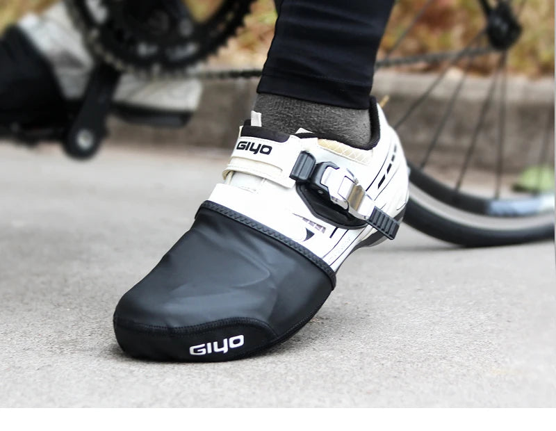 GIYO Winter Bicycle Toe Covers – Rainproof & Windproof Bike Shoe Covers for MTB & Road Cycling, Men & Women Booties