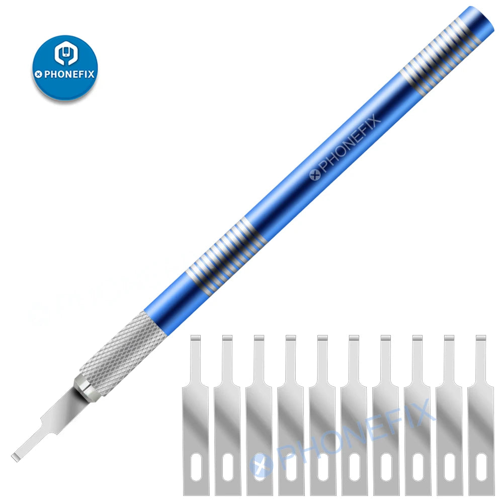 Metal Scalpel Knife Blades Set – Special Face ID Dot Matrix Repair Tools for iPhone Facial Lattice Maintenance