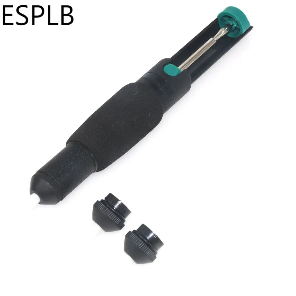 Plastic Desoldering Pump Tool - Powerful Solder Sucker Vacuum Pen for Tin Removal & Welding Repair