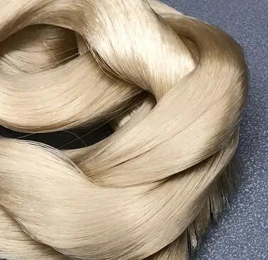 60cm Colorful Doll Wig - DIY Handmade Soft Hair Accessory for Obitsu & Azone Dolls
