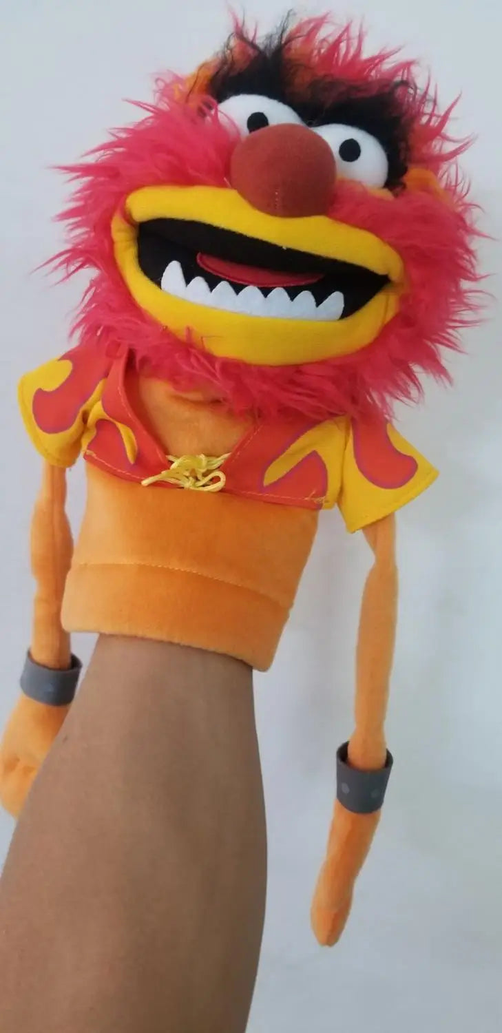 Muppet Show Animal Drummer Plush Hand Puppet - Soft Character Toy for Kids & Fans