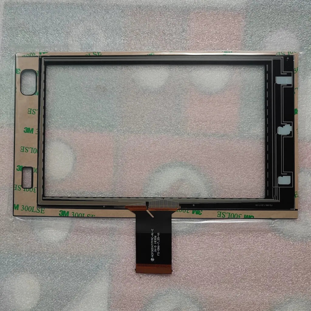 7 Inch Touch Screen Digitizer - 50-Pin Black Glass Replacement for Peugeot 208/2008 & Citroën C4 Car DVD GPS Radio