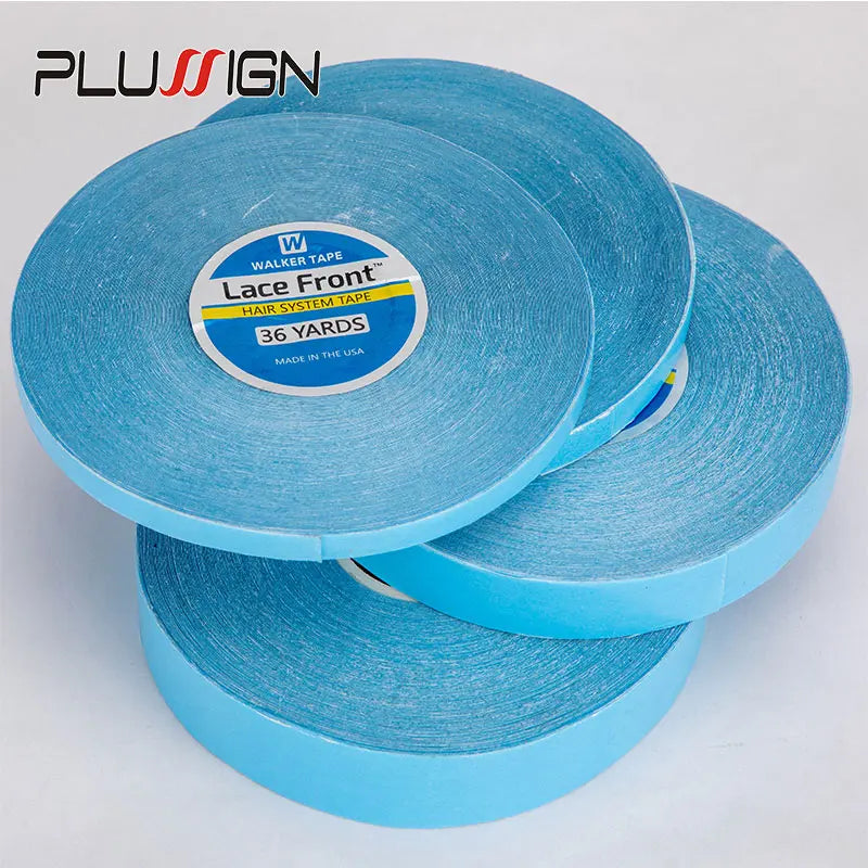 36 Yards Hair System Tape – Double-Sided No Shine Adhesive for Hair Extensions & Lace Front Wigs, Bonding & Replacement Tape