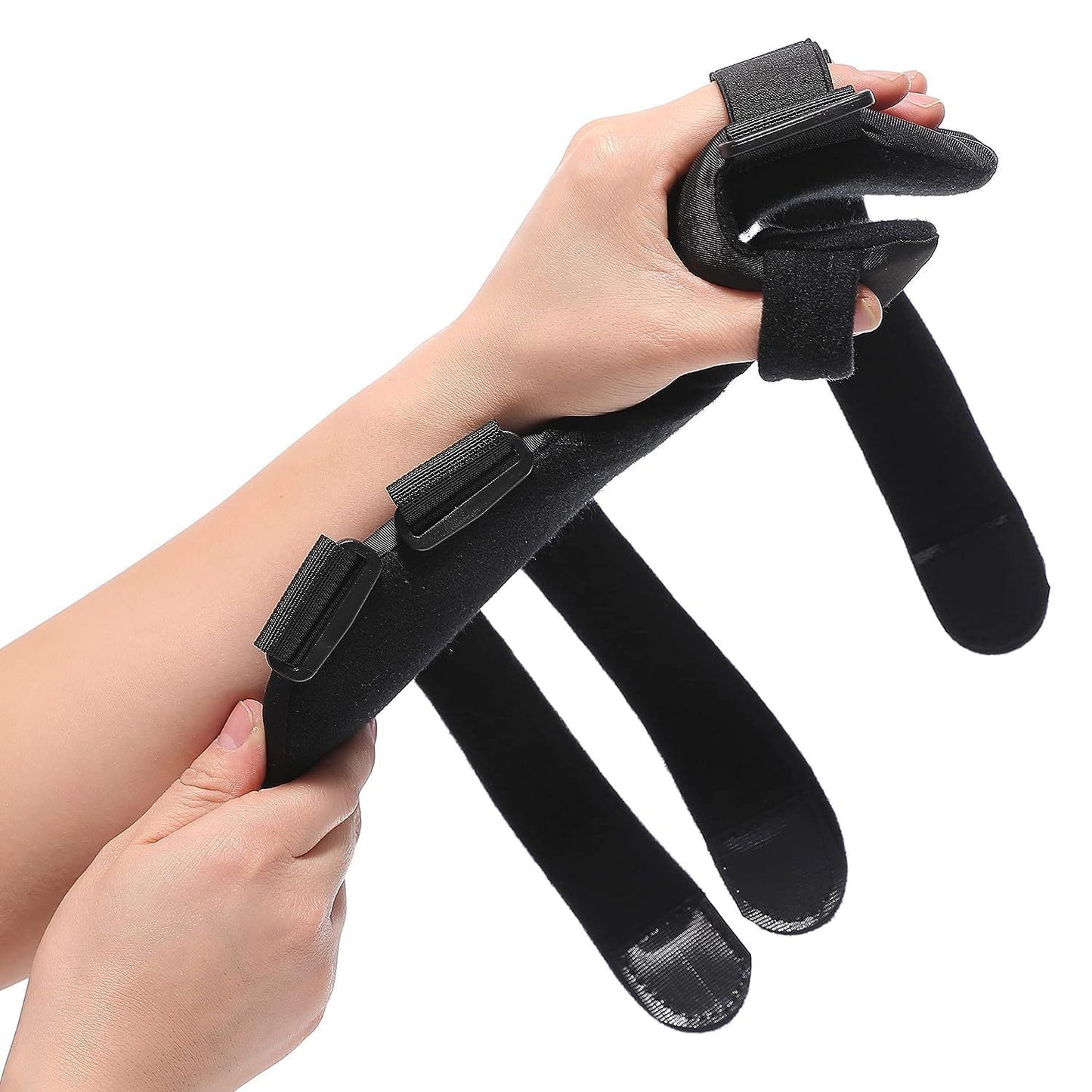 Adjustable Stroke Hand Brace β Night Finger and Wrist Splint for Arthritis, Tendonitis, and Rehabilitation