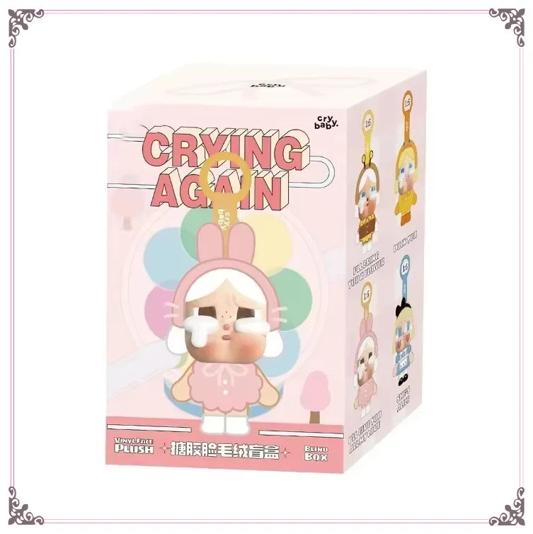 Crybaby Crying Again Series Vinyl Doll β Mystery Blind Box Figure, Cute Animal Pendant Keychain Toy Gift
