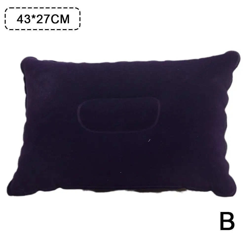 Outdoor Portable Travel Sleep Pillow – Inflatable Camping, Picnic, Beach Pillow for Tent, Comfortable Folding Equipment (G6X8)