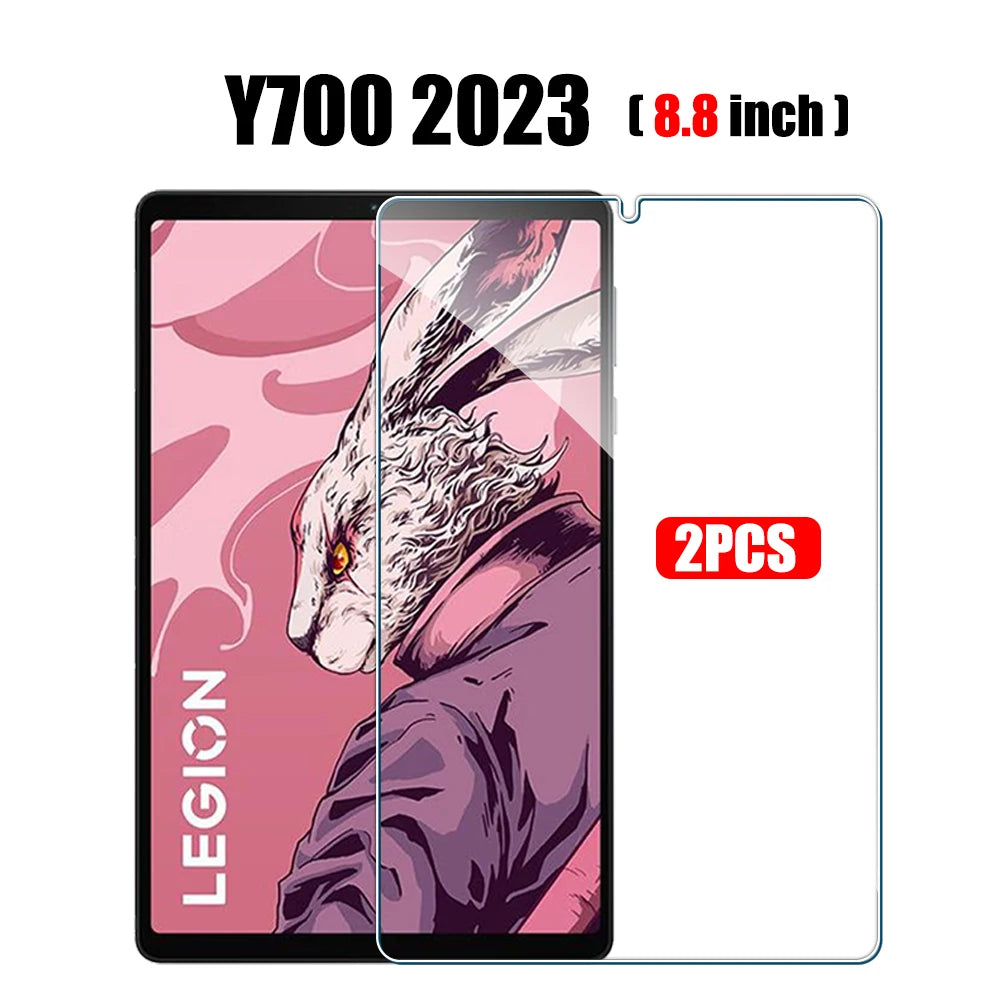 2PCS Tempered Glass Screen Protector for Lenovo Legion Y700 2025/2023 8.8" – Fits 3rd & 2nd Gen Tablets