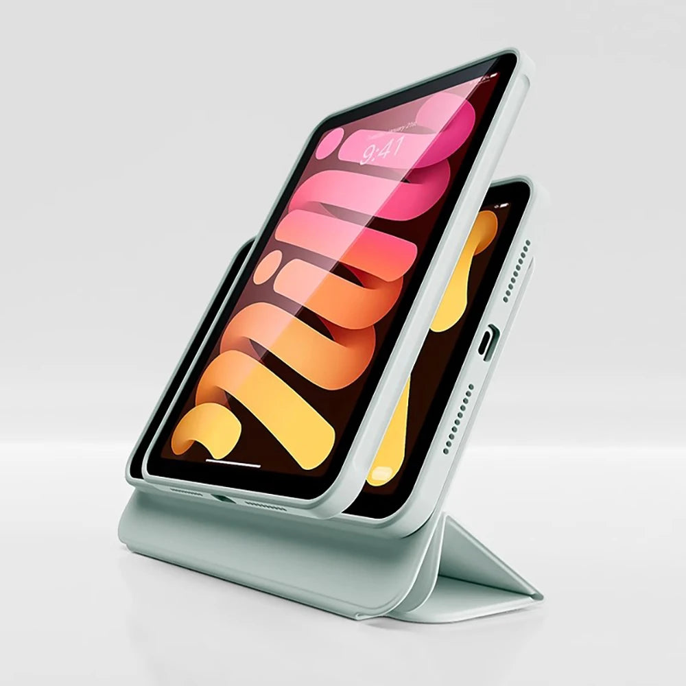 Magnetic Folio Case for iPad Mini 6 & 7 (8.3") – Smart Folding Tablet Cover & Protective Case