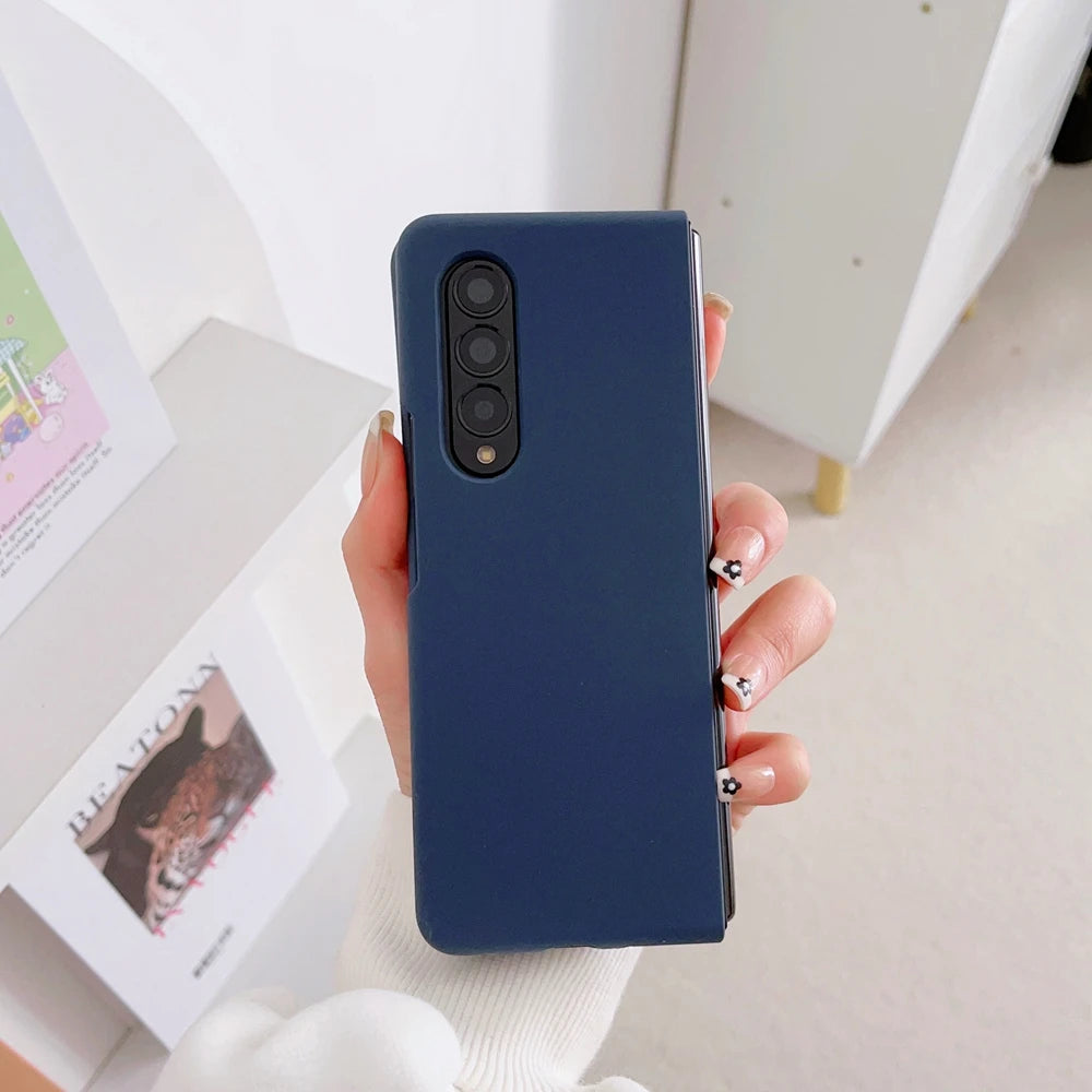 Soft Silicone Shockproof Phone Case for Samsung Galaxy Z Fold 6/5/4/3 β Multi-Color Protective Cover