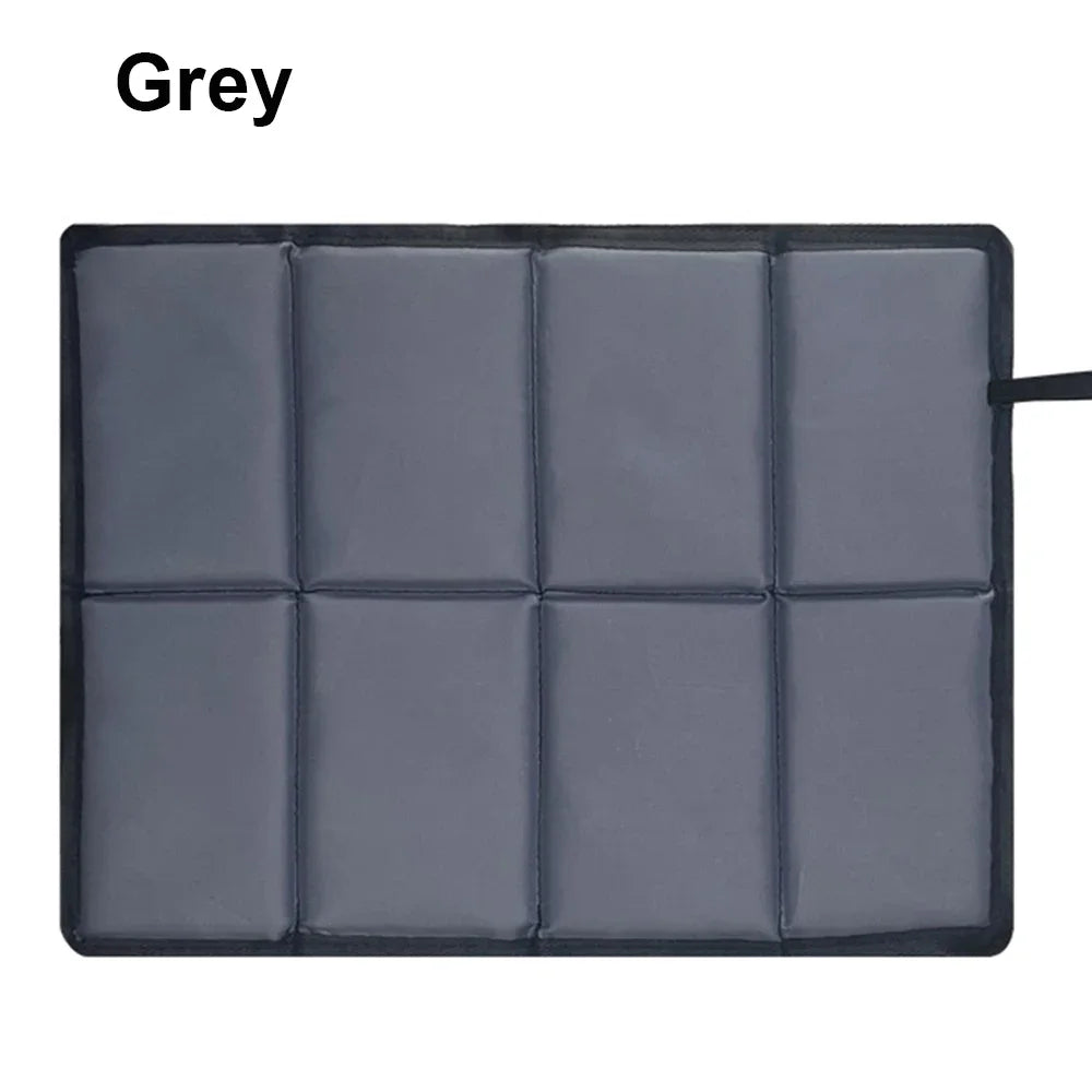 Portable Folding Camping Mat – Waterproof Oxford Foam Sitting Pad for Hiking, Beach, Picnic & Outdoor Use