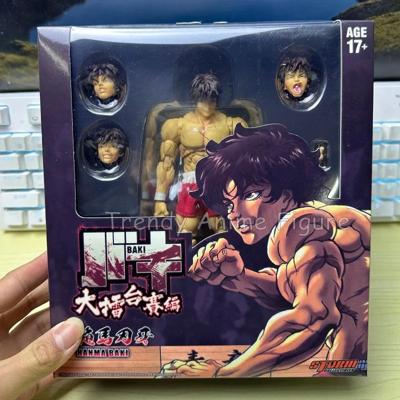 ST Baki Hanma Son of Ogre Action Figure β Yuujiro Hanma PVC Movable Anime Model Toy